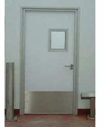 Matt Finish Plain Standard Hospital Door, Open Style : Folding