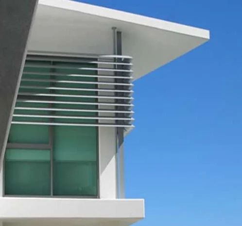UPVC Sun Shade Louver Service, Color : Asp Per Requirement
