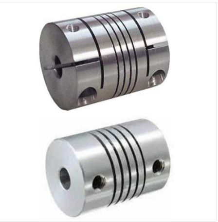Metal Encoder Coupling, Color : Silver, Speciality : Fine Finished, Durable, Certification : Iso 9001:2008