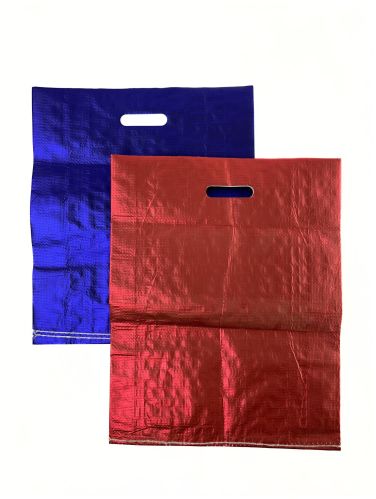 Aakarsh D Cut PP Bags, Color : Customisable, Handle Type : Loop Handle, Closure Type : Sewing