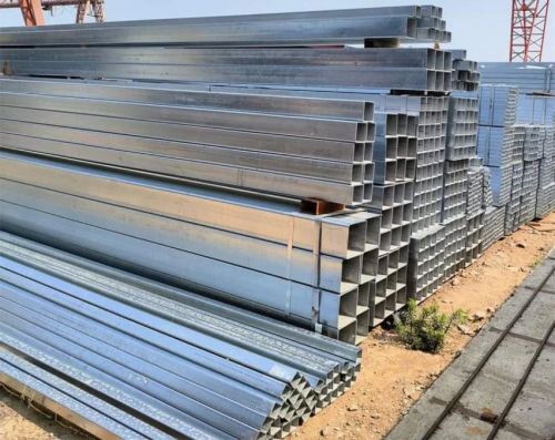 Polished Galvanized Iron Solar Panel Stand Pipe
