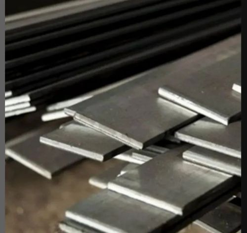 Mild Steel Bright Flat Bar, Brand Name : Bhagwati for Construction Use