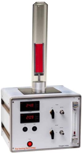 Fully Automatic Oxygen Index Tester, Color : Grey