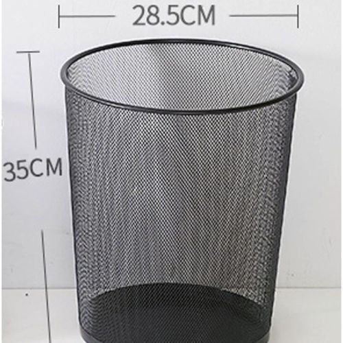 Black Waste Iron Basket, Shape : Round For Industrial