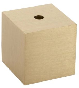 Cube Brass Incense Stick Holders