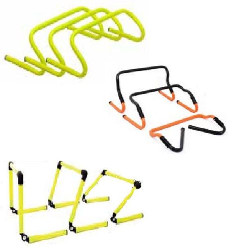 Powder Coated PVC Agility Hurdles For Outdoor Exercise, Sports