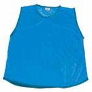 Plain Polyester Sleeveless Scrimmage Vest, Color : Blue All Sizes