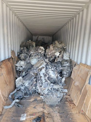 Casting Aluminium Engine Scrap, Color : Silver For Industrial Use