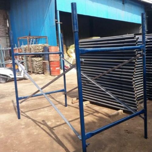 Polished Aluminum Scaffolding Tower, Color : Blue Customized For Construction