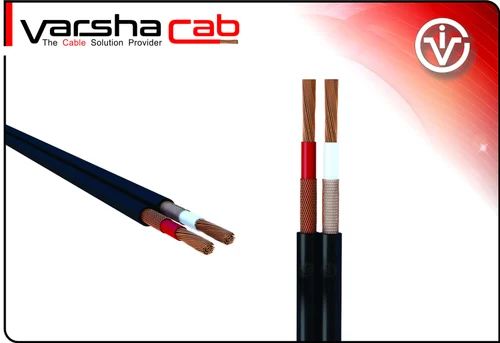 2 Core PVC Shielded Wire, Inner Material : Copper For Electrical Industry