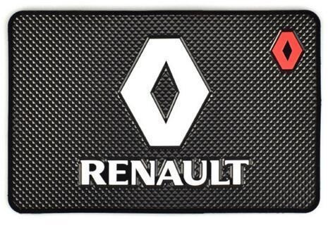 Silicon Printed Non Slip Mat, Color : Black, Length : 1ft