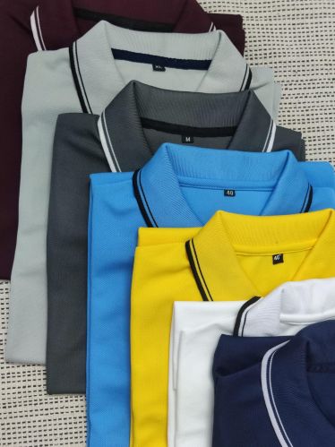 Denimplus Polo Plain T-shirts S-xxxl, Gender : Male