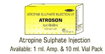 Atropine Sulphate Injection IP, Form : Liquid, Packaging Type : Ampoules Vials