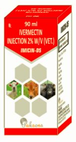 Ivermectin 2% Injection IP (vet.)