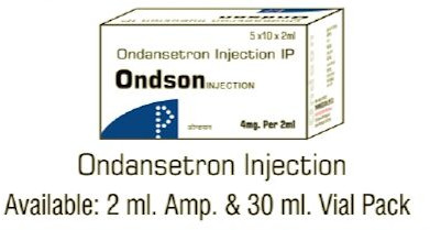 Ondansetron Injection, Form : Liquid, Packaging Type : Ampoules Vials