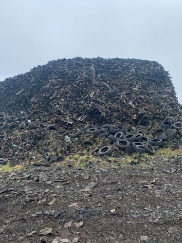 Tyre scrap, Color : Black for Floor Mats