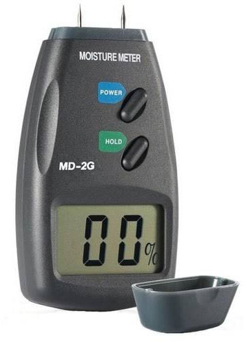 Automatic Plastic Moisture Meter, Color : Grey