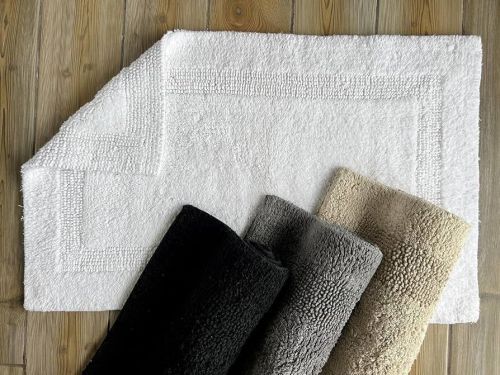 Ultra Luxury Cotton Plain Bathmat Modern 22*34 Inch
