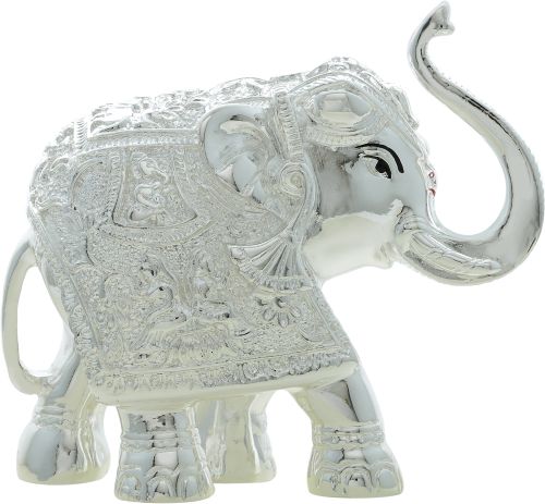 Jsk Arts Elephants Gold and Silver Plated