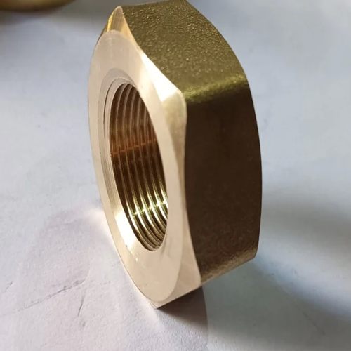 Brass Hex Nuts, Color : Golden Standard