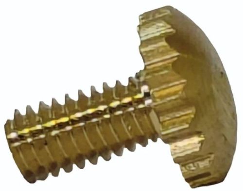Brass Round Screws, Color : Golden Standard