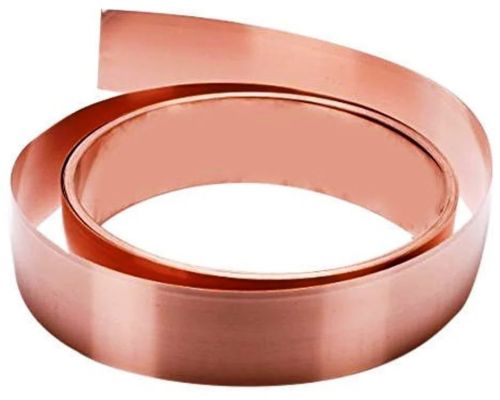 Copper Earthing Strips, Color : Brown