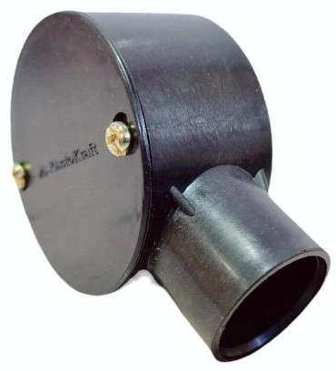 PVC One Way Grey Junction Box Standard For Electrical Fitting