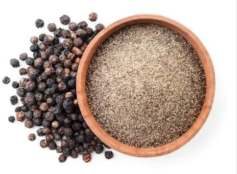 Natural Dried Black Pepper Powder 100 %, Specialities : Pure, Hygenic For Spices