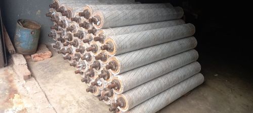 Steel Ginning Machine Roll Shafts Standard, Packaging Type : Silver