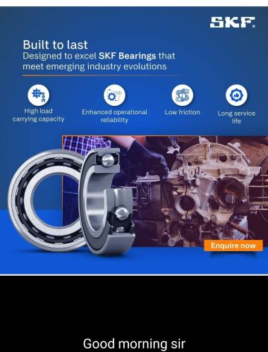 Steel Textile Machinery Bearing Standard, Packaging Type : Silver