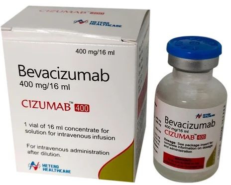 Bevacizumab Injection 400mg, API Form : Liquid, Packaging Type : Box