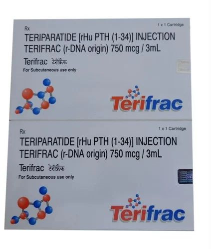 Teriparatide Injection IP 750 Mcg, Packaging Type : Box, Prescription/non Prescription : Prescription