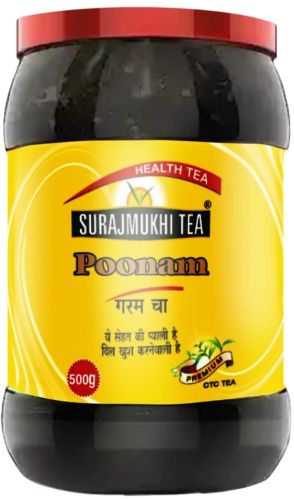 Tea Poonam Jar (500g) For Home, Office, Restaurant, Hotel