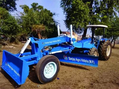 Sanjay Agro Cast Iron Fuel A13 Tractor Grader, Color : Blue