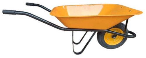 Pneumatic Single Tyre Wheel Barrow For Construction, Gardening, Garbage Soil Etc