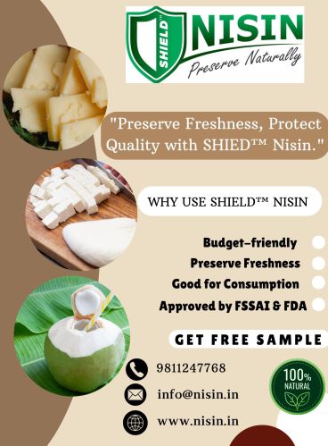 Powder Form Shield Nisin Preservative, Packing Type : 500 Gram Boxes