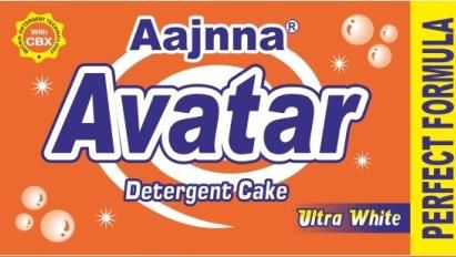 Aajnna Avatar Detergent Cake, Color : White, Packaging Type : Paper Box For Cloth Washing