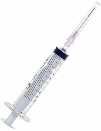 20ml Disposable Syringe with Needle, Packaging Type : Paper Box, Plastic Packet, Needle material : Stainless Steel