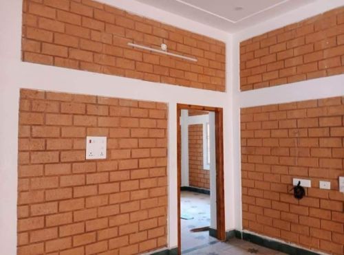 Polished Cement Mud Interlocking Bricks, Packaging Type : Red