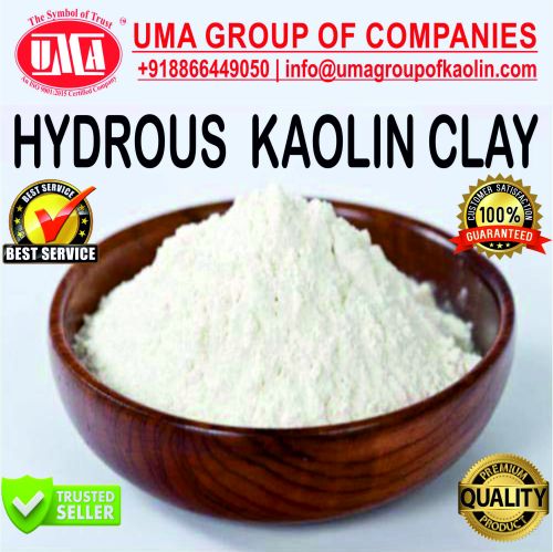 Hydrous Kaolin Clay, Color : White