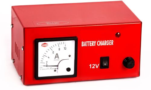 Battery Charger, Color : Red, Output Voltage : 12 Volts (DC) For Power Converting