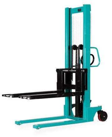 Mild Steel Semi Electric Stacker, Weight : 200-300kg, 300-400kg