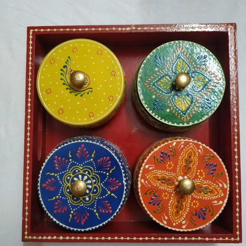 Wooden Color Coated Handicraft Items, For Decoration With Ho
