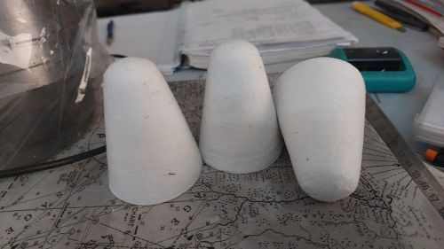 Plain Ceramic Fiber Cone, Color : White