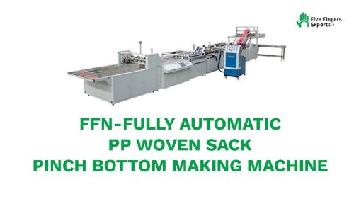 Polished Pinch Bottom Bag Making Machine, Capacity : 500kg/h
