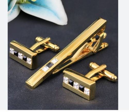 Polished Brass Luxury Cufflinks, Color : Golden, Packaging Type : Plastic Packet For Blazer, Coat, Shirts