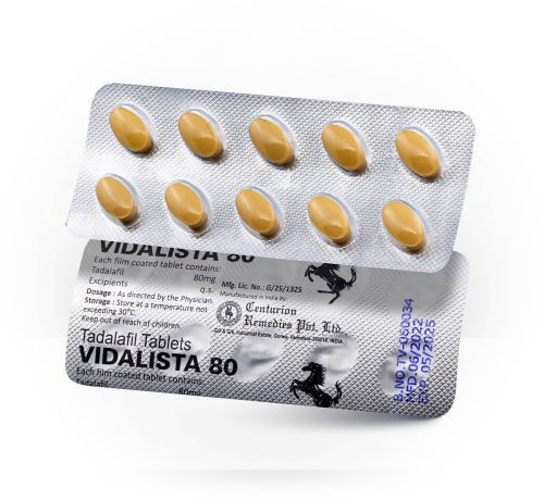 Vidalista 80 Tadalafil Tablet, Form : Sachet For Narcolepsy