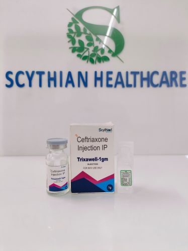 Ceftam-S Ceftriaxone 1000mg Injection, Form : Liquid