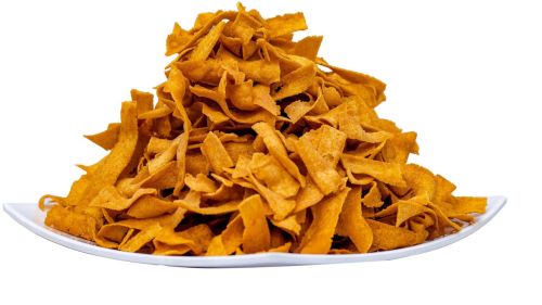 Crunchy Thuyamalli Ribbon Pakkoda, Color : Orange, Taste : Salty, Spicy, Packaging Type : Plastic Wrappers