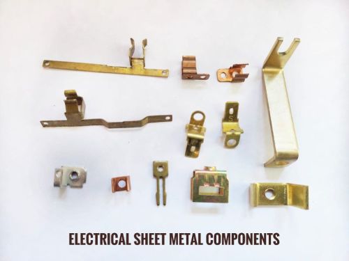 Sheet Metal Pressed Components, Color : Silver, Golden For Electric Use, Construction